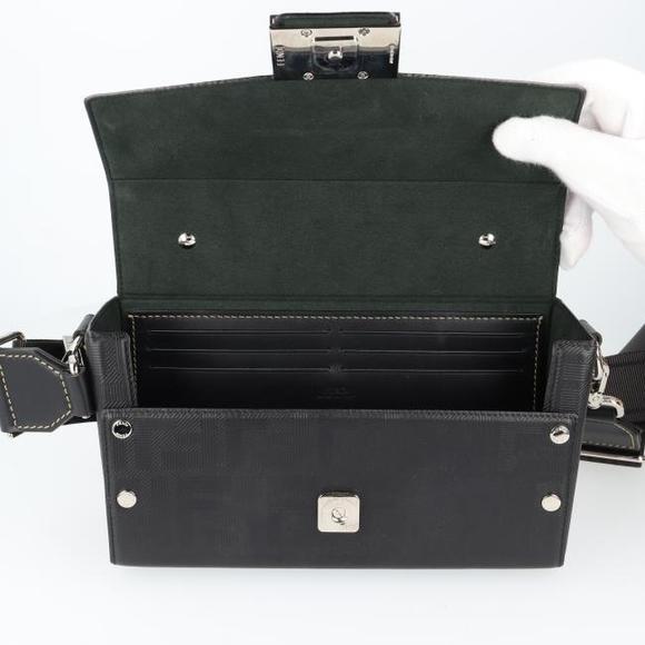 Fendi Soft Trunk 2way Zucca Pattern Shoulder Black - Picture 7 of 10